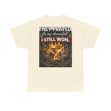Load image into Gallery viewer, TPFMD "I Still Won" Tee — Inspirational Victory Graphic T-Shirt