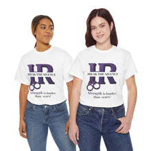 Load image into Gallery viewer, Unisex Heavy Cotton Tee for Domestic Violence Awareness