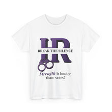 Load image into Gallery viewer, Unisex Heavy Cotton Tee for Domestic Violence Awareness