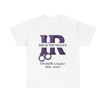 Load image into Gallery viewer, Unisex Heavy Cotton Tee for Domestic Violence Awareness