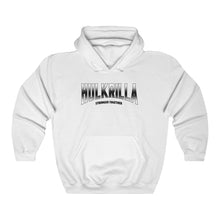 Load image into Gallery viewer, Hulkrilla's Black and White Unisex Heavy Blend™ Hooded Sweatshirt