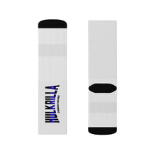 Load image into Gallery viewer, HULKRILLA Black & Blue Socks