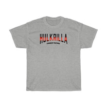 Load image into Gallery viewer, Hulkrilla's Red and Black Unisex Heavy Cotton Tee