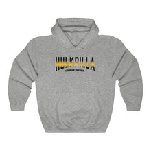 Load image into Gallery viewer, Hulkrilla's Gold and Black Unisex Heavy Blend™ Hooded Sweatshirt