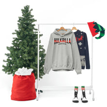 Load image into Gallery viewer, Hulkrilla's Red and Black Unisex Heavy Blend™ Hooded Sweatshirt