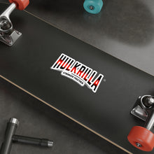 Load image into Gallery viewer, Hulkrilla's Red and Black Die-Cut Stickers