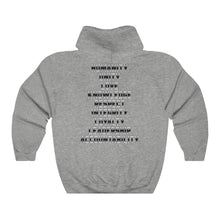 Load image into Gallery viewer, Hulkrilla's Black and White Unisex Heavy Blend™ Hooded Sweatshirt