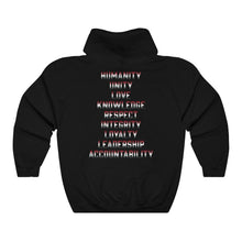 Load image into Gallery viewer, Hulkrilla's Burgundy and Black Unisex Heavy Blend™ Hooded Sweatshirt