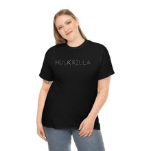 Load image into Gallery viewer, Horizontal Hulkrilla's words Black Unisex Heavy Cotton Tee (