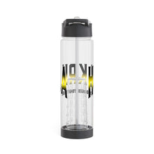 Load image into Gallery viewer, Infuser Water Bottle Black and Yellow