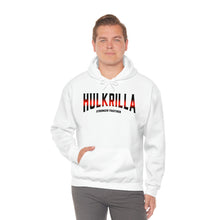Load image into Gallery viewer, Hulkrilla's Red and Black Unisex Heavy Blend™ Hooded Sweatshirt
