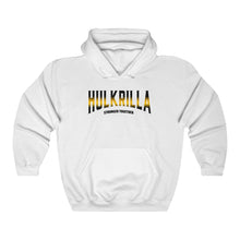 Load image into Gallery viewer, Hulkrilla's Gold and Black Unisex Heavy Blend™ Hooded Sweatshirt