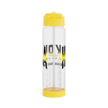 Load image into Gallery viewer, Infuser Water Bottle Black and Yellow