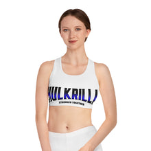 Load image into Gallery viewer, Sports Bra Blue Line