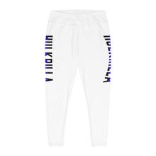 Load image into Gallery viewer, Plus Size Leggings Black and Blue