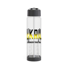 Load image into Gallery viewer, Infuser Water Bottle Black and Yellow
