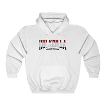 Load image into Gallery viewer, Hulkrilla's Burgundy and Black Unisex Heavy Blend™ Hooded Sweatshirt