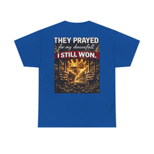 Load image into Gallery viewer, TPFMD "I Still Won" Tee — Inspirational Victory Graphic T-Shirt

