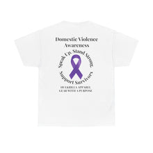 Load image into Gallery viewer, Unisex Heavy Cotton Tee for Domestic Violence Awareness
