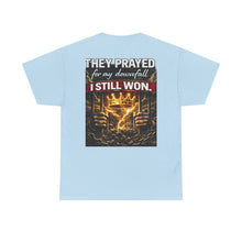 Load image into Gallery viewer, TPFMD "I Still Won" Tee — Inspirational Victory Graphic T-Shirt
