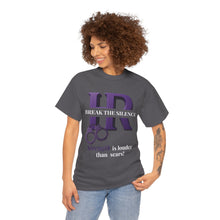 Load image into Gallery viewer, Empowerment Tee - Unisex Heavy Cotton Shirt with Strength Design, Support Awareness Apparel, Gift for Charity Events, Inspirational [...]

