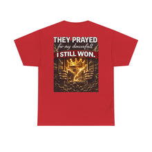 Load image into Gallery viewer, TPFMD "I Still Won" Tee — Inspirational Victory Graphic T-Shirt
