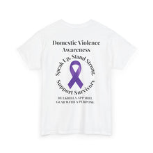 Load image into Gallery viewer, Unisex Heavy Cotton Tee for Domestic Violence Awareness
