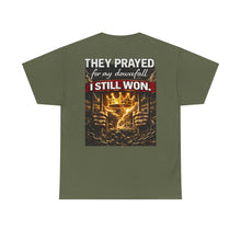 Load image into Gallery viewer, TPFMD "I Still Won" Tee — Inspirational Victory Graphic T-Shirt
