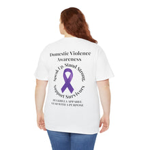 Load image into Gallery viewer, Unisex Heavy Cotton Tee for Domestic Violence Awareness
