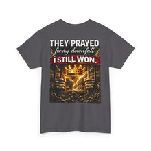 Load image into Gallery viewer, TPFMD "I Still Won" Tee — Inspirational Victory Graphic T-Shirt
