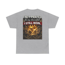 Load image into Gallery viewer, TPFMD "I Still Won" Tee — Inspirational Victory Graphic T-Shirt
