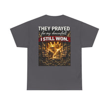 Load image into Gallery viewer, TPFMD "I Still Won" Tee — Inspirational Victory Graphic T-Shirt
