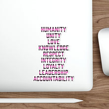 Load image into Gallery viewer, Pink and Black Die-Cut Stickers
