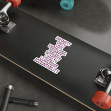 Load image into Gallery viewer, Pink and Black Die-Cut Stickers
