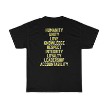 Load image into Gallery viewer, Hulrkrilla&#39;s Yellow and Black Unisex Heavy Cotton Tee

