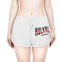 Load image into Gallery viewer, Women&#39;s Relaxed Shorts Black and Red

