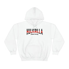 Load image into Gallery viewer, Hulkrilla&#39;s Red and Black Unisex Heavy Blend™ Hooded Sweatshirt
