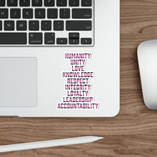 Load image into Gallery viewer, Pink and Black Die-Cut Stickers
