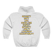 Load image into Gallery viewer, Hulkrilla&#39;s Gold and Black Unisex Heavy Blend™ Hooded Sweatshirt
