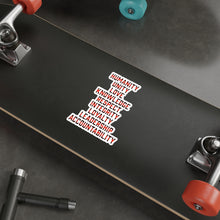 Load image into Gallery viewer, Red and Black Die-Cut Stickers
