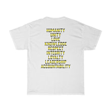Load image into Gallery viewer, Hulrkrilla&#39;s Yellow and Black Unisex Heavy Cotton Tee

