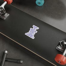 Load image into Gallery viewer, Black and Blue Die-Cut Stickers
