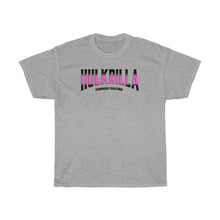 Load image into Gallery viewer, Hulkrilla&#39;s Pink and  Black Unisex Heavy Cotton Tee
