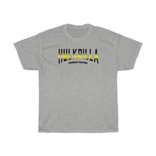 Load image into Gallery viewer, Hulrkrilla&#39;s Yellow and Black Unisex Heavy Cotton Tee
