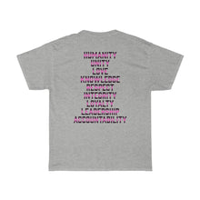 Load image into Gallery viewer, Hulkrilla&#39;s Pink and  Black Unisex Heavy Cotton Tee
