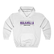 Load image into Gallery viewer, Hulkrilla&#39;s Purple and Black Unisex Heavy Blend™ Hooded Sweatshirt
