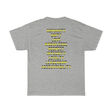 Load image into Gallery viewer, Hulrkrilla&#39;s Yellow and Black Unisex Heavy Cotton Tee
