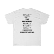Load image into Gallery viewer, Hulkrilla&#39;s Black and White Unisex Heavy Cotton Tee
